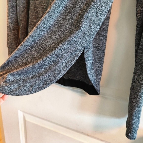 Athleta Uptempo Grey Hoodie with Thumb holes size S - Picture 3 of 7